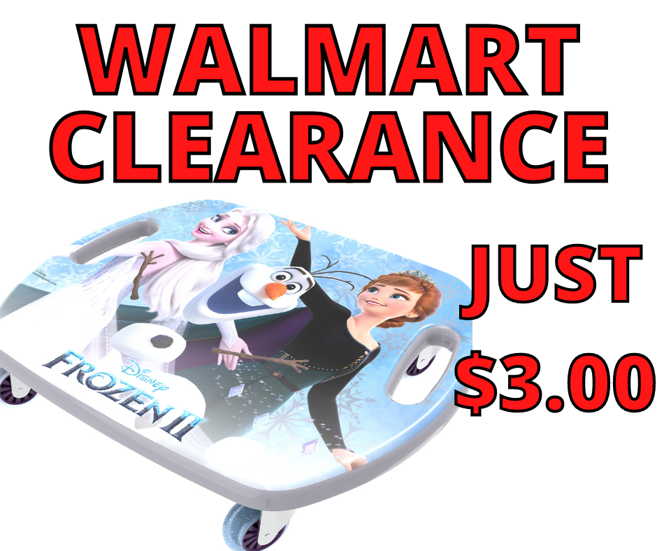 Scoot Racer Frozen Scooter Board Just $3.00 at Walmart!