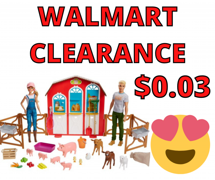 Barbie Sweet Orchard Farm Barn Playset Only $0.03 at Walmart!