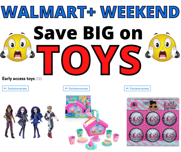 Walmart+ Weekend Top Deals On Toys Under $25
