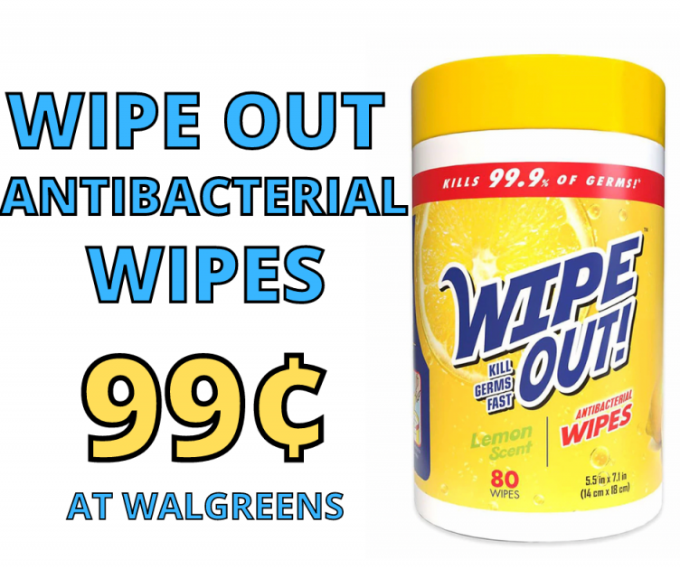Wipe Out Antibacterial Wipes! HOT PRICE DROP!