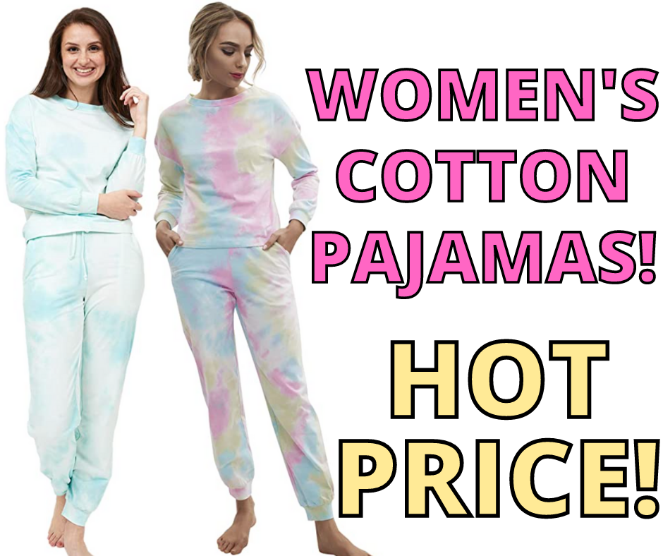 Women’s Cotton Pajamas On Sale On Amazon!