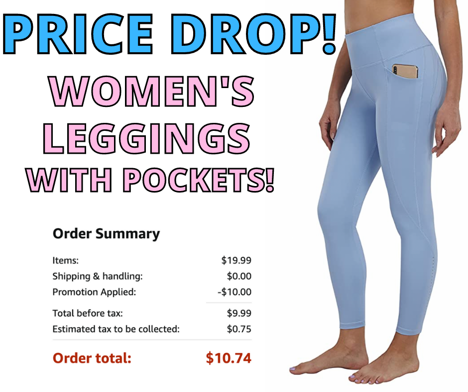 Women’s Leggings! Major Price Drop On Amazon!