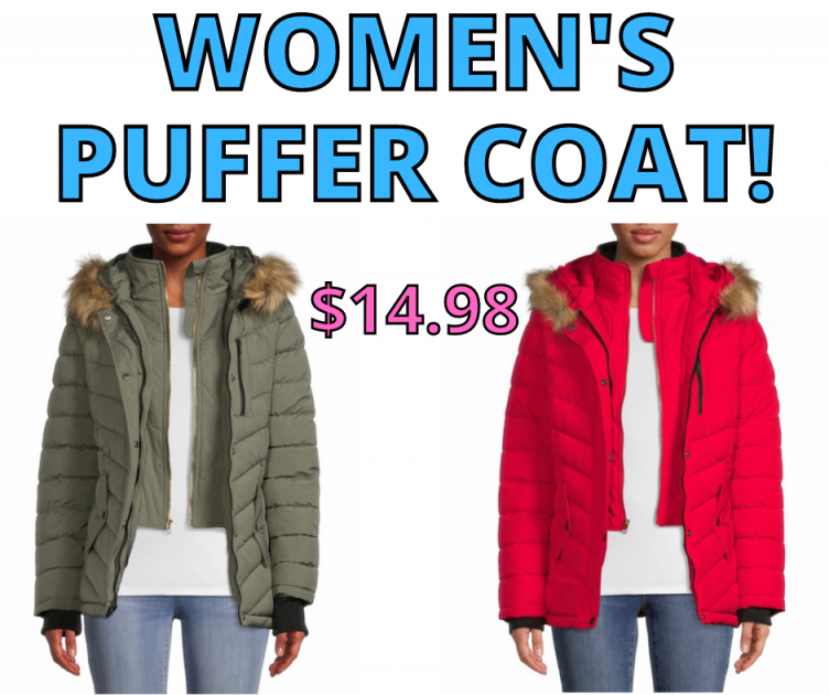 Women’s Puffer Coats On Clearance!