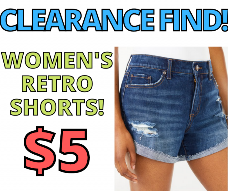 Women’s Retro Shorts! $5 At Walmart!