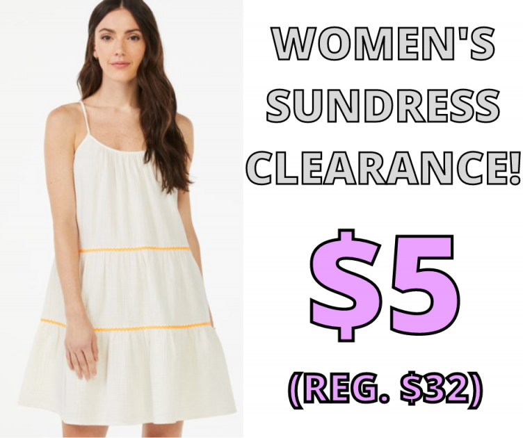 Women’s Sundresses On Clearance!