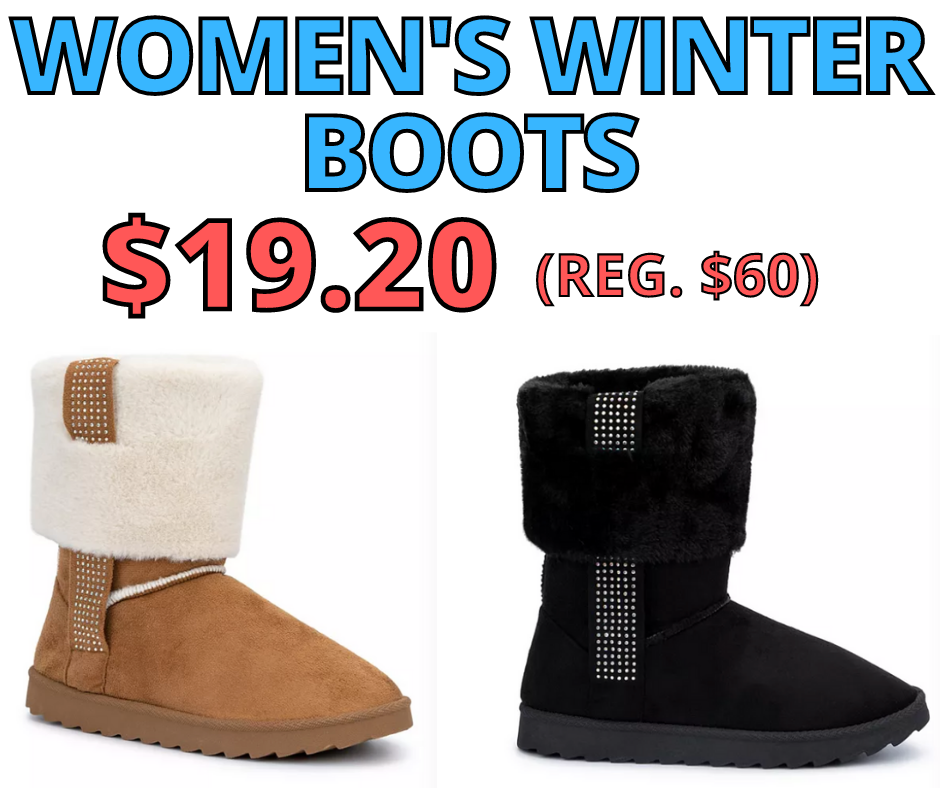 Women’s Winter Boots! Wicked Price Drop!