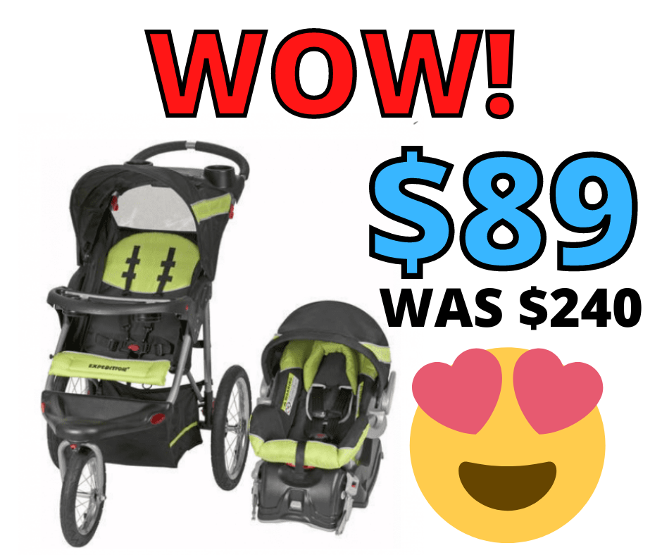 Baby Trend Stroller and Carseat JUST $89, REG $240 at Walmart