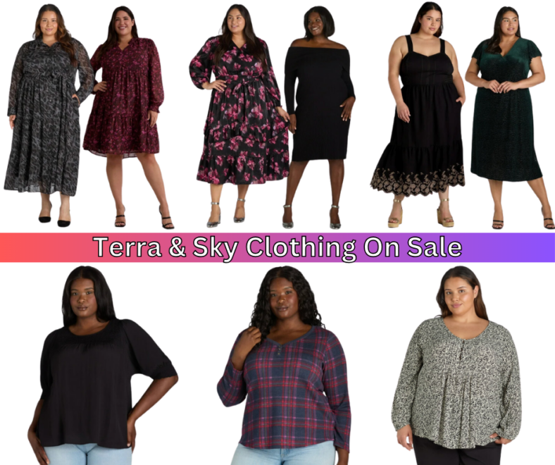 Terra & Sky Plus Size Clothing Walmart