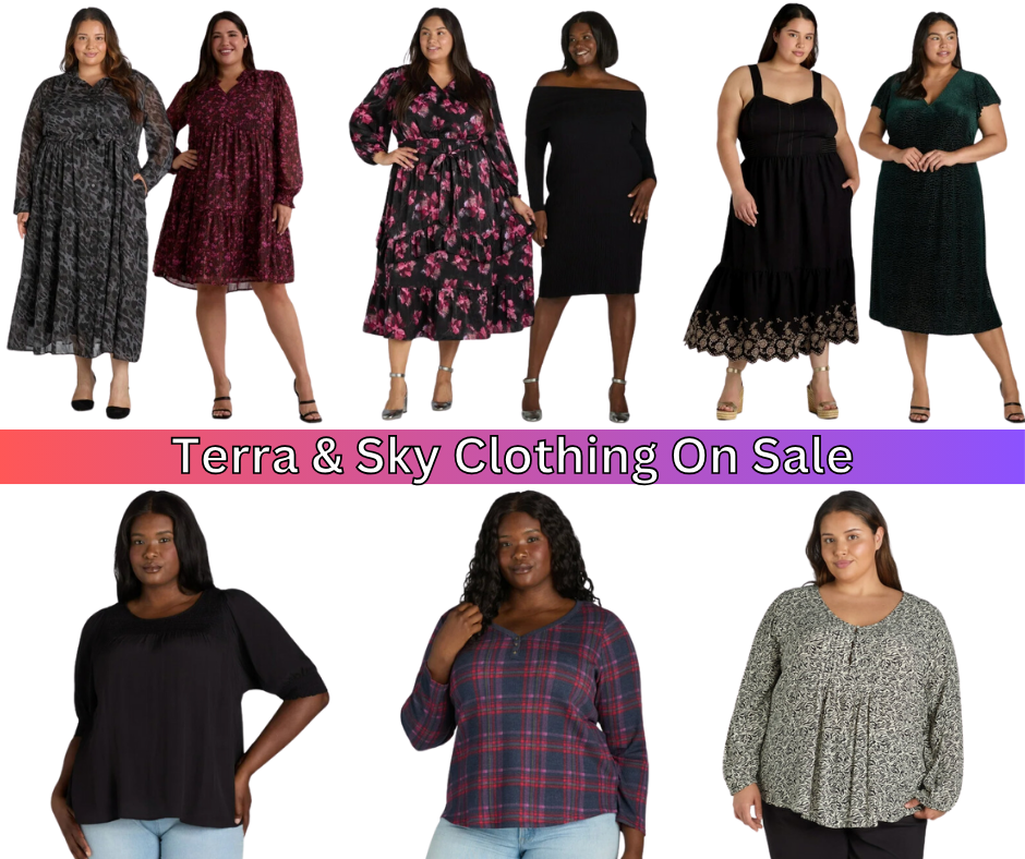 Terra & Sky Plus Size Clothing Walmart