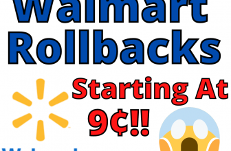 Walmart Rollbacks Starting At Only 9 Cents