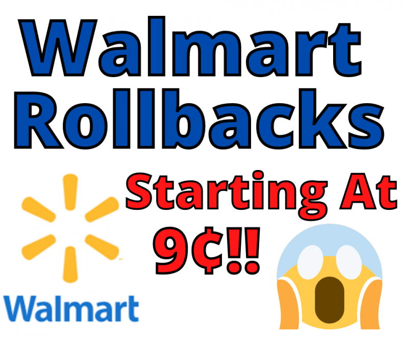 Walmart Rollbacks Starting At Only 9 Cents