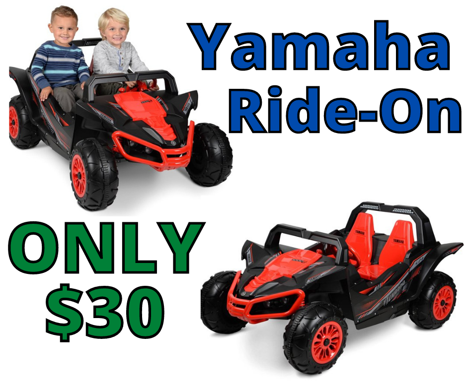 Yamaha YXZ Ride On ONLY $30 At Walmart! Normally $300!