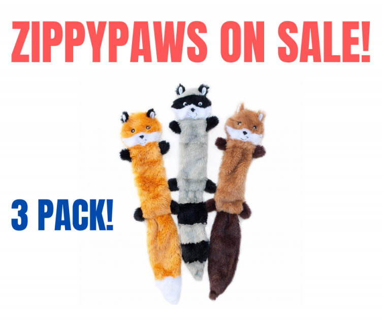 ZippyPaws Squeaky Dog Toys On Sale!