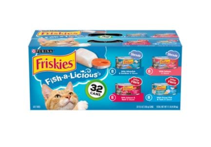 Friskies Wet Cat Food Variety 32 Pack ONLY 75 Cents (reg $16.64)