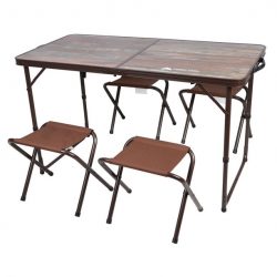 Ozark Trail Camping Table and Stools Walmart Clearance!