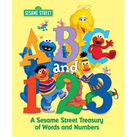 ABC and 1,2,3: A Sesame Street Treasury of Words and Numbers, Pre-Owned (Hardcover)