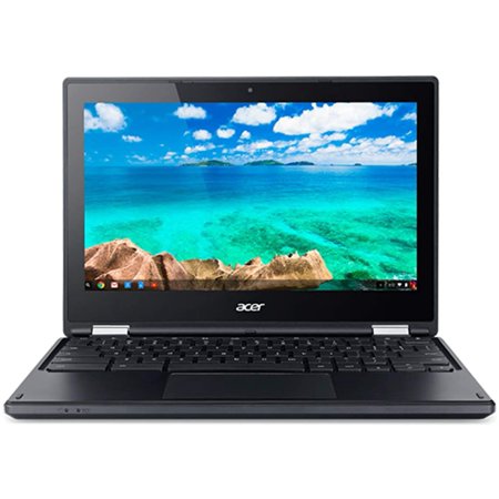 Acer Chromebook C738T-C5R6 Touchscreen Black 11.6inch Intel Celeron N3150 1.6GHz 4GB 16GB eMMC (Certified Refurbished)
