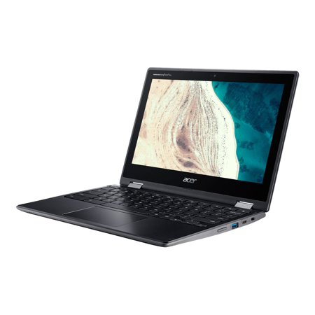 Acer Chromebook Spin 511 R752T-C2YP - Flip design - Celeron N4020 / 1.1 GHz - Chrome OS - UHD Graphics 600 - 4 GB RAM - 32 GB eMMC - 11.6" AHVA touchscreen 1366 x 768 (HD) - Wi-Fi 5 - sha-black - kbd: US