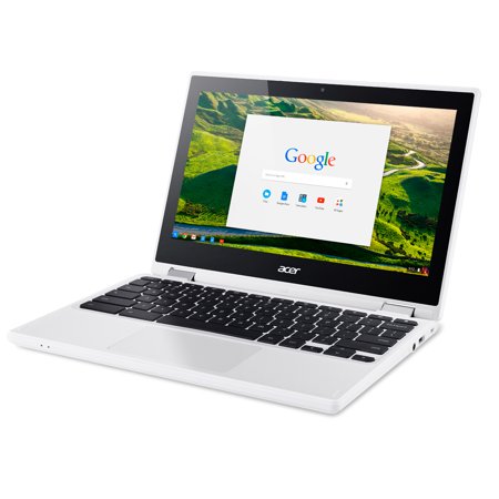 Acer R11 CB5-132T-C1LK 11.6" Chromebook, Touchscreen, 2-in-1, Chrome, Intel Celeron N3150 Quad-Core Processor, 4GB RAM, 32GB Flash Storage