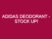 adidas deodorant stock up 1309471