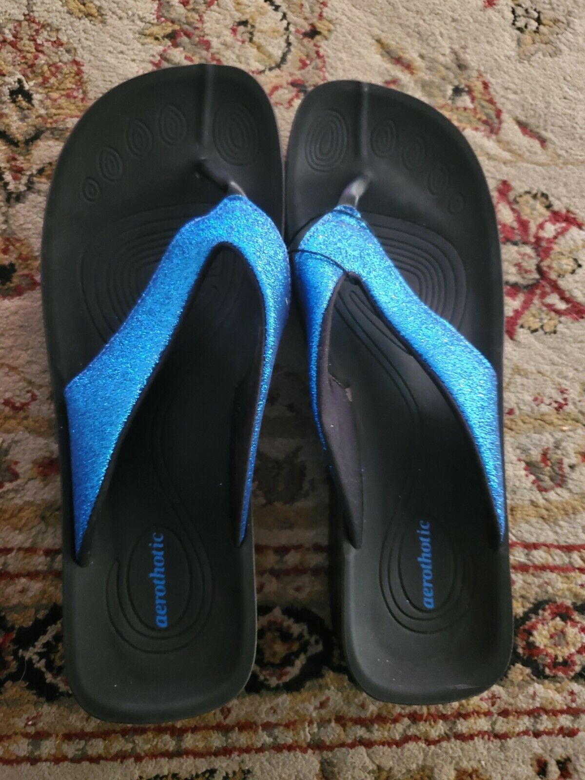 AEROTHOTIC Original Orthotic Comfort Thong Style Flip Flops Sandals for Women 10