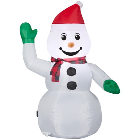 Airblown Inflatable 3 Foot Snowmen Car Buddy