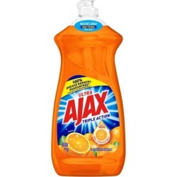 Ajax Ultra Triple Action Liquid Dish Soap, Orange - 12.6 fl oz