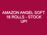 amazon angel soft 18 rolls stock up 1308436