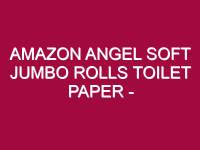 amazon angel soft jumbo rolls toilet paper stock up 1303218