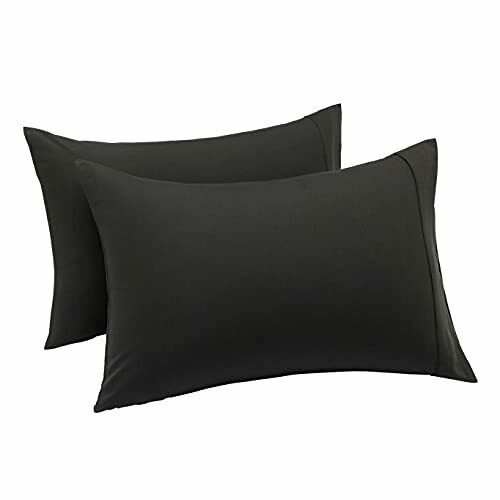 Amazon Basics Lightweight Super Soft Easy Care Microfiber Pillowcases - 2-Pack,