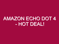 amazon echo dot 4 hot deal 1308900