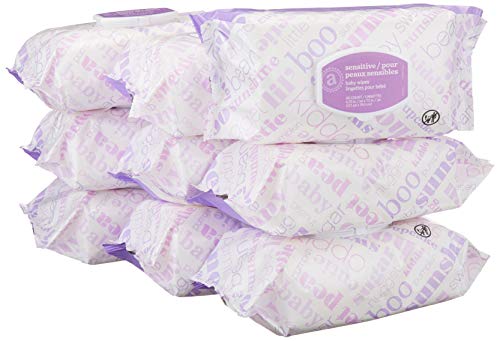 Amazon Elements Baby Wipes, Sensitive, 720 Count Flip-Top Packs On Sale At Amazon.com