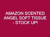 amazon scented angel soft tissue stock up 1307117