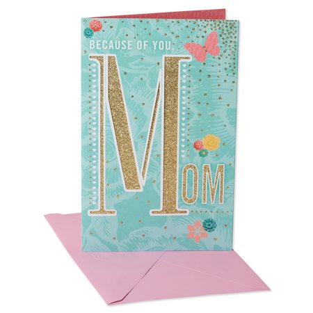 American Greetings Mother's Day Card (Because of You) MOTHERS DAY DEAL!