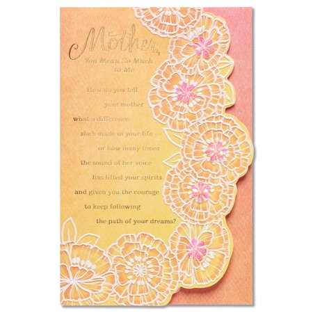 American Greetings Mother's Day Card (Mean so Much) 8.99  - Mothers Day