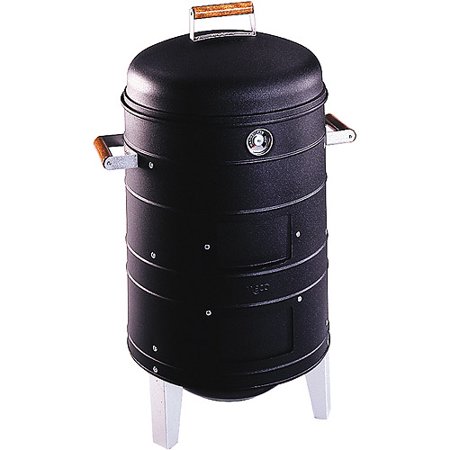 Americana Charcoal Water Smoker with 2 Levels of Cooking