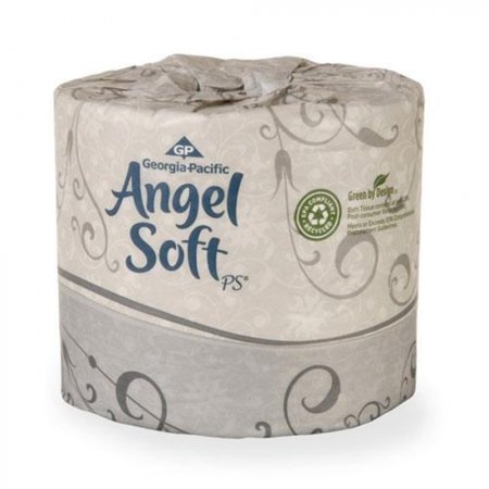 Angel Soft ps Toilet Tissue White, 4 x 4.05 , 450 Sheets (Sheets per Unit), Standard Roll, 1 Roll Only