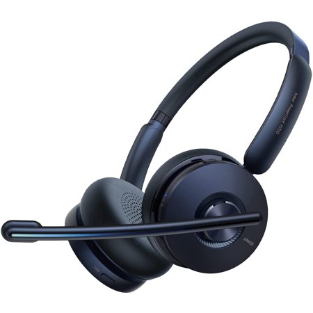 Anker PowerConf H700 Bluetooth Headset with Microphone Active Noise Cancelling Office Headphone
