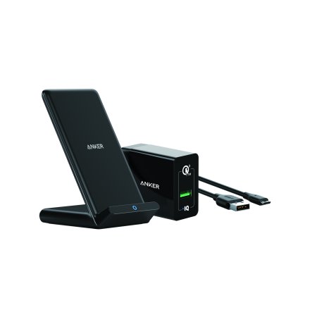 Anker PowerWave Stand with Charger, Black