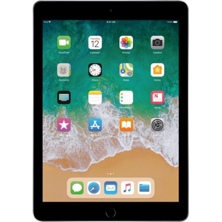 Apple iPad 9.7" (2018) WiFi 128GB Space Gray 6th Gen-REFURBISHED