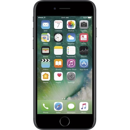 Apple iPhone 7 128GB, Black - Unlocked GSM Refurbished