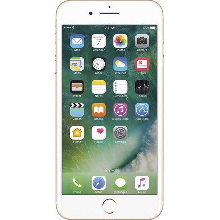 Apple iPhone 7 Plus 128GB Unlocked GSM Quad-Core Phone w/ Dual Rear 12MP Camera - Gold (Certified Refurbished)