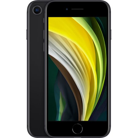 Apple iPhone SE 2nd Generation (2020) Black 64GB Fully Unlocked Smartphone, A Grade Refurbished