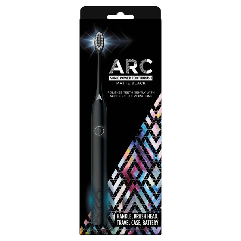ARC Oral Care Metal Sonic Power Toothbrush + Travel Case