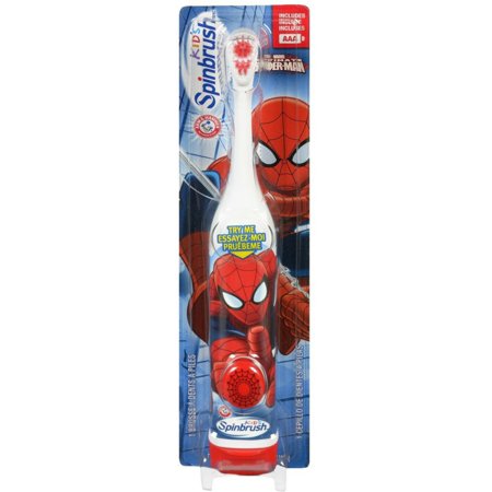 ARM & HAMMER Kid's Spinbrush Spiderman 1 Each (Pack of 3)