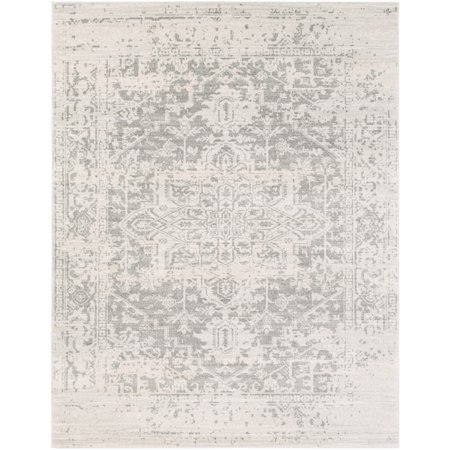 Art of Knot Lefevre Traditional Gray Area Rug; 7'10" x 10'3"