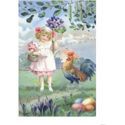 Art Print: Easter Flowers, 24x18in.
