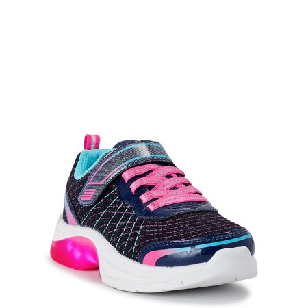 Athletic Works Toddler Girls Light Up Sneakers, Sizes 7-12