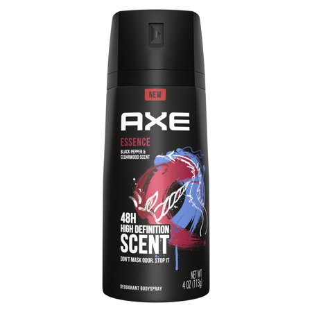 Axe Essence Body Spray for Men, 4 Oz
