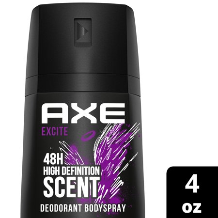 AXE Excite Body Spray for Men 4 oz